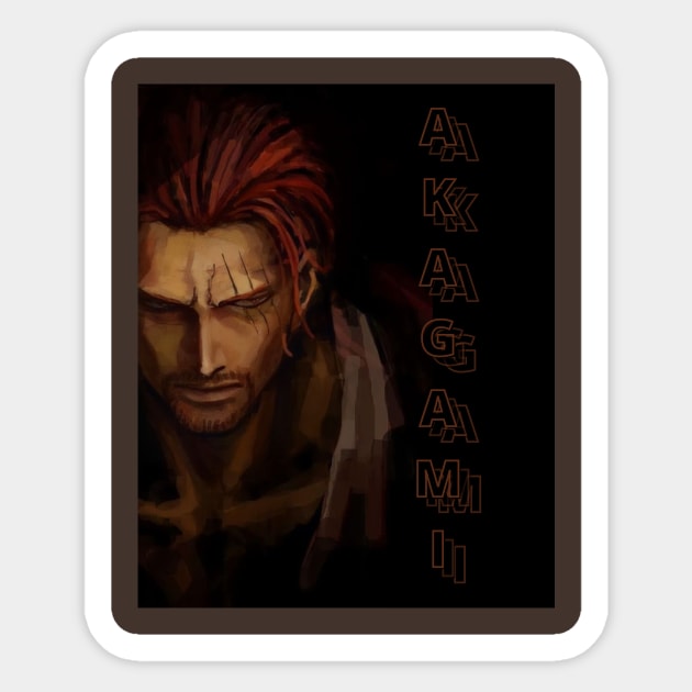 Akagami no Shanks Sticker by Next Graffics